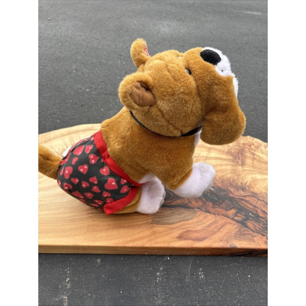 Tekky Toys Luv A Bulldog Squeeze Vintage 2004 Bulldog Plush Animal 10"  Works - Picture 3 of 6